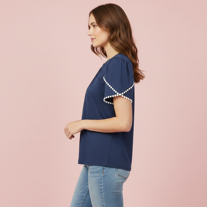 Vanessa White Blouse | Women's Casual Summer Top