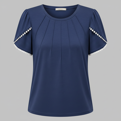 Vanessa White Blouse | Women's Casual Summer Top
