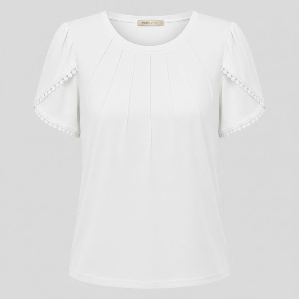 Vanessa White Blouse | Women's Casual Summer Top