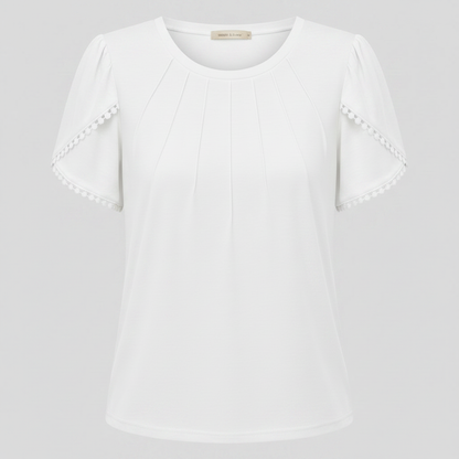 Vanessa White Blouse | Women's Casual Summer Top