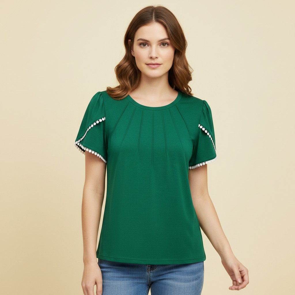 Vanessa White Blouse | Women's Casual Summer Top