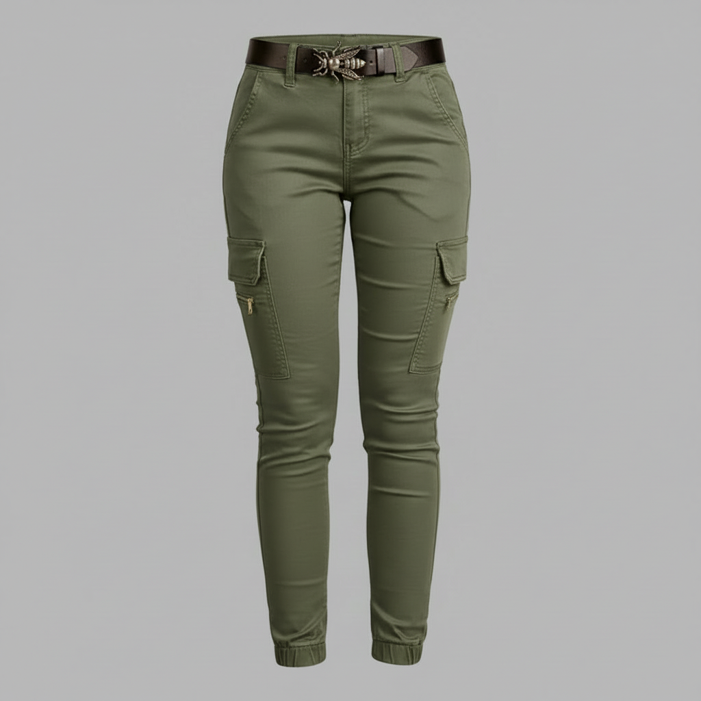 Urban Cargo Pants | Women's Black Trousers