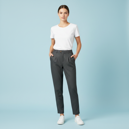 Bianca Trousers | Women's Linen Pants Elegant Fit
