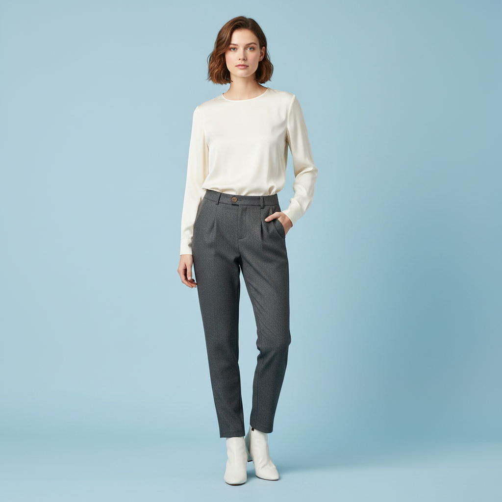 Bianca Trousers | Women's Linen Pants Elegant Fit