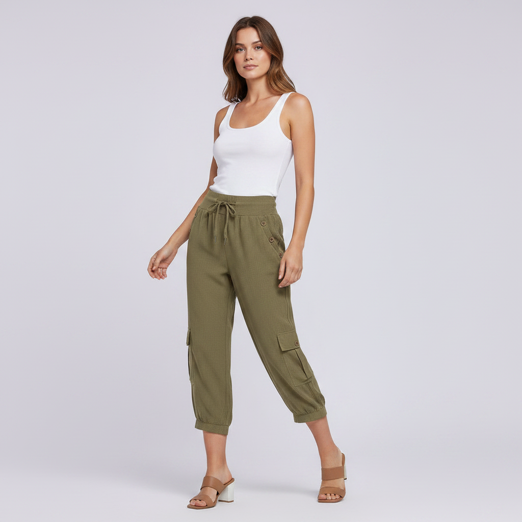 Jana Casual Trousers | Women's Black Pants for Everyday Wear
