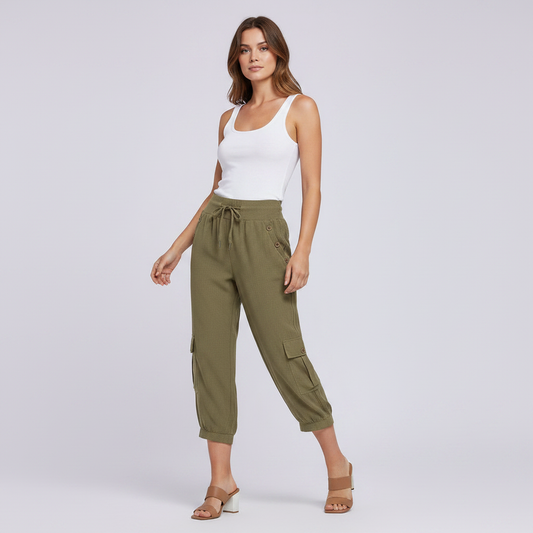 Jana Casual Trousers | Women's Black Pants for Everyday Wear